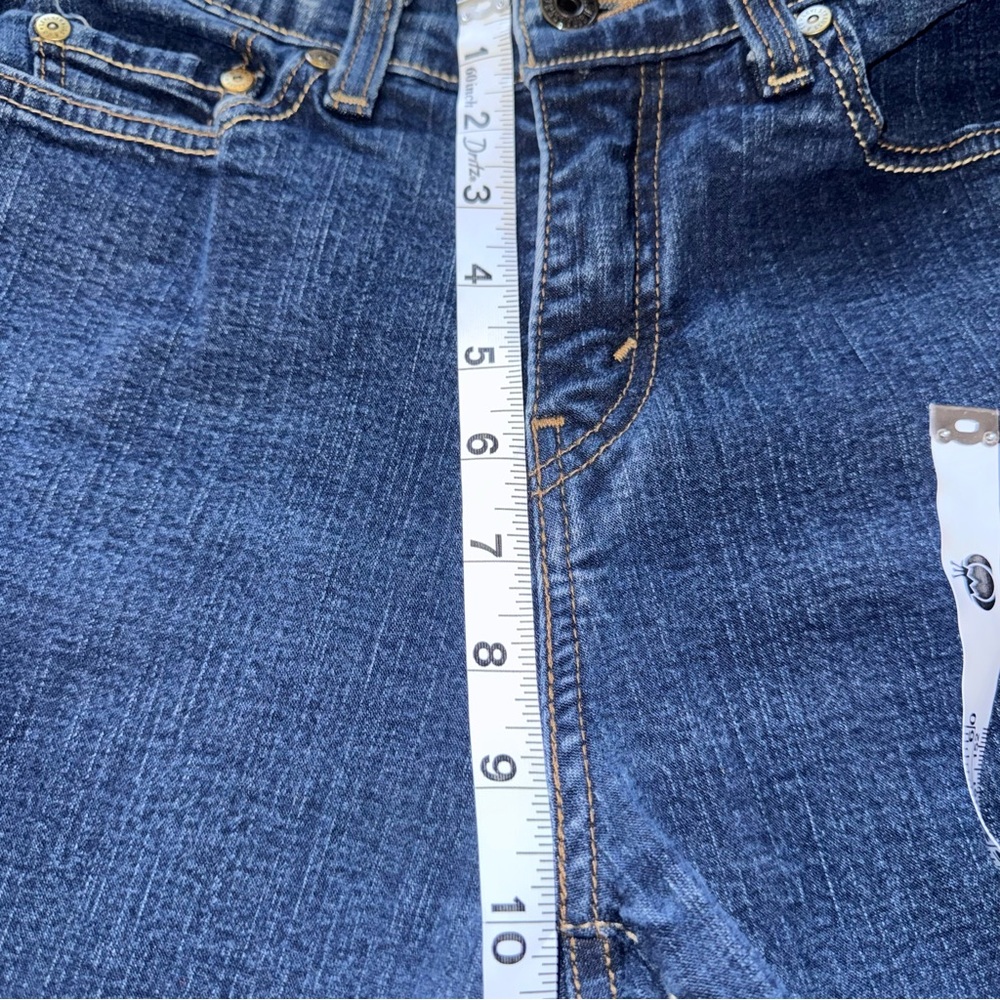 Levi's Women's Perfectly Slimming 512 Bootcut Jeans Dark Wash 27x27 Midrise - Picture 8 of 10